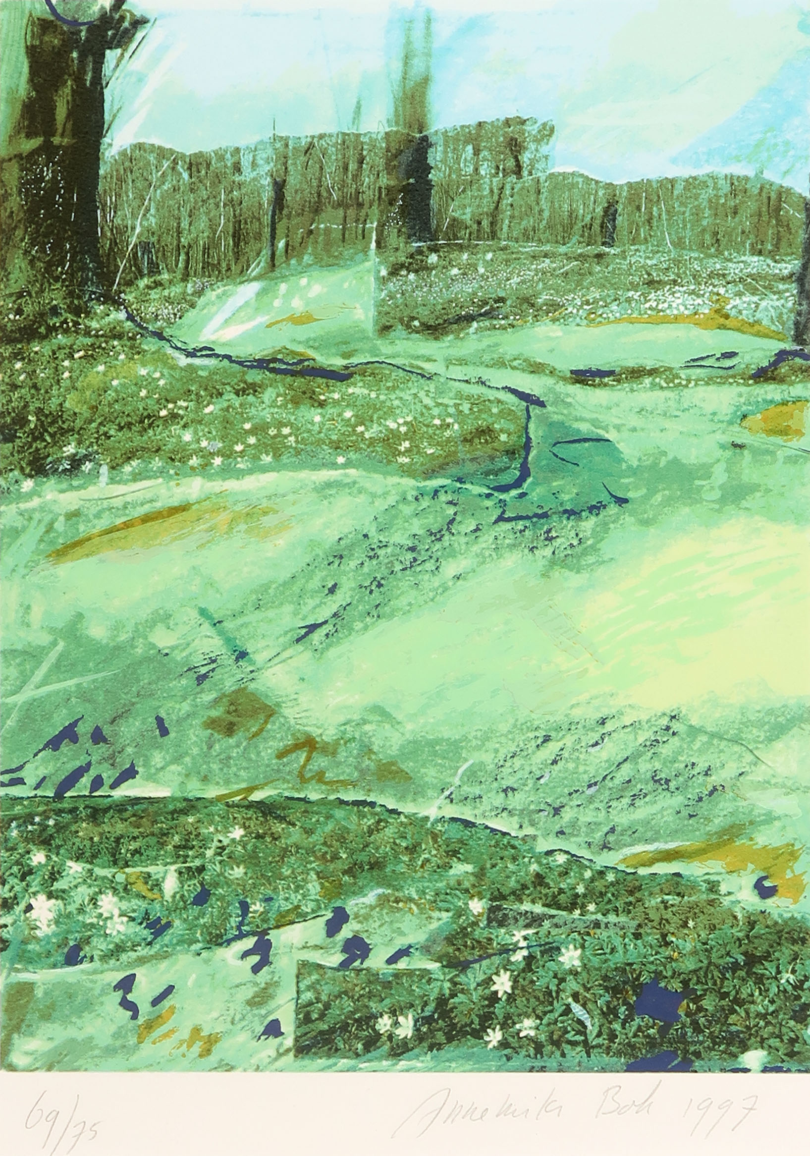 Annemiki Bok - Zeefdruk, De Vier Jaargetijden kopen? Bied vanaf 1!