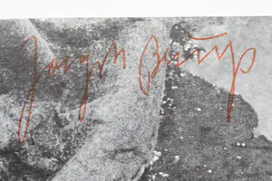 Joseph Beuys - "Fat Shine on Iron"1977 , Motiv 1, signiert kopen? Bied vanaf 90!