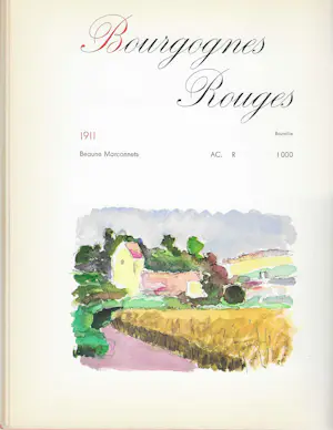 Buy Kees van Dongen - met aquerellen geillustreerde Franse catalogus voor Nicolas Vin? Bid from 125!