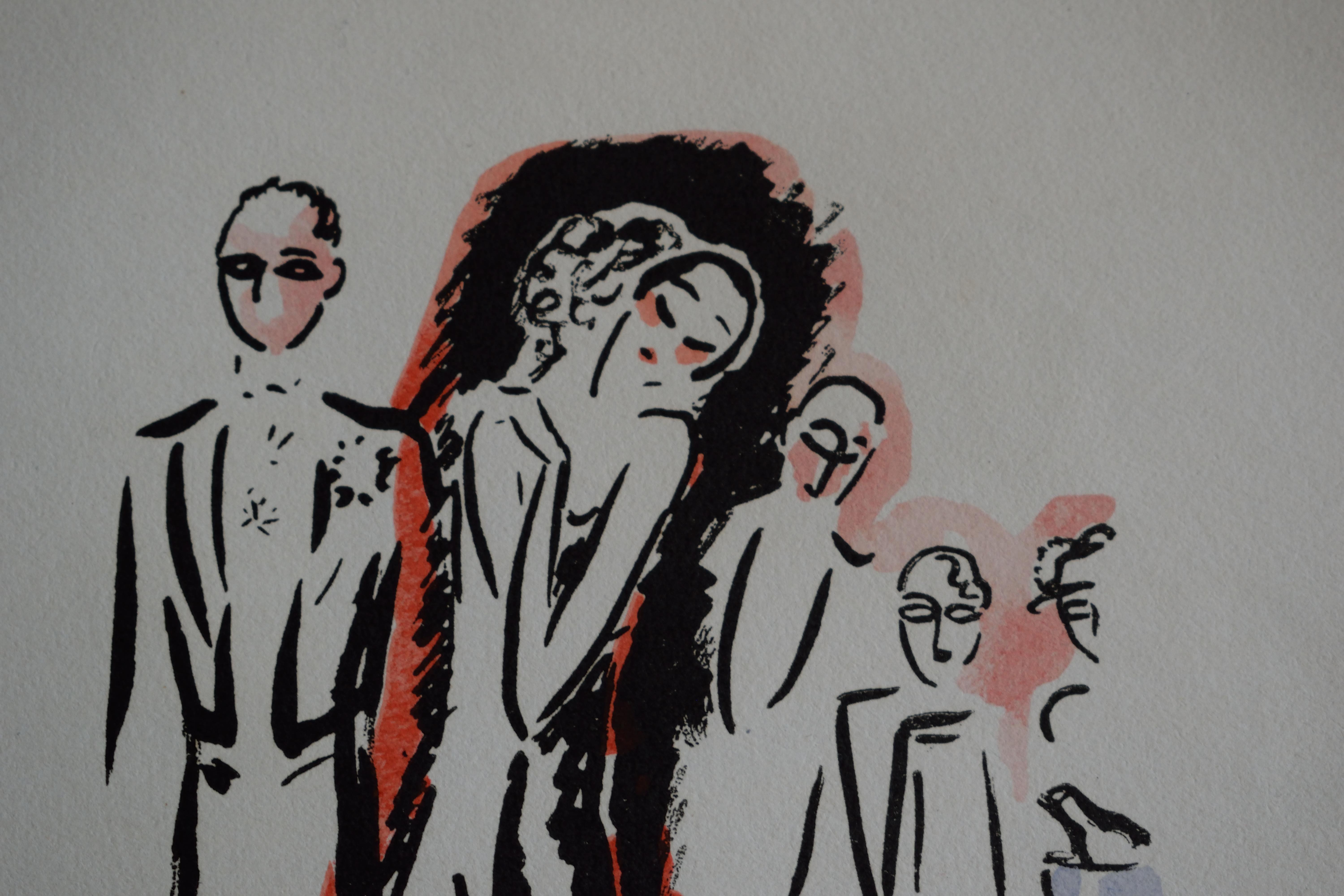 Kees van Dongen - Pochoir - De Dans kopen? Bied vanaf 250!