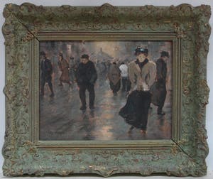 Leo Grijseels - Stadsgezicht Den Haag kopen? Bied vanaf 150!