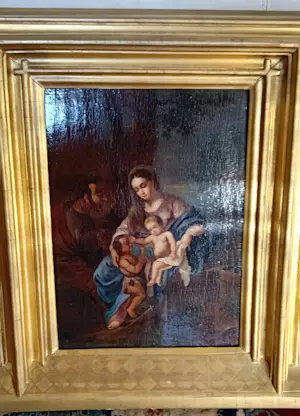 AcheterNiet of onleesbaar gesigneerd - Vrouw en man met 2 baby's? Enchérissez de 1!