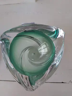 Val-Saint-Lambert - René Delvenne swirl asbak kaufen? Bieten Sie von 55!