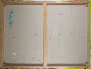 Ronald Chapeau - Gemengde techniek op doek, Knock on Wood (Groot) kopen? Bied vanaf 1!