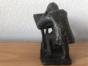 Klaas van den Berg - Zwaar bronzen beeld met certificaat. kopen? Bied vanaf 65!