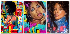 Peter Klashorst - Ebony Babes - Serie van 3 werken - Handgesigneerd! kopen? Bied vanaf 50!