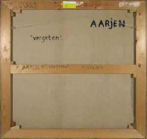 Fred Aarjen - Olieverf op doek, Vergeten.... - Ingelijst (Groot) kopen? Bied vanaf 1!