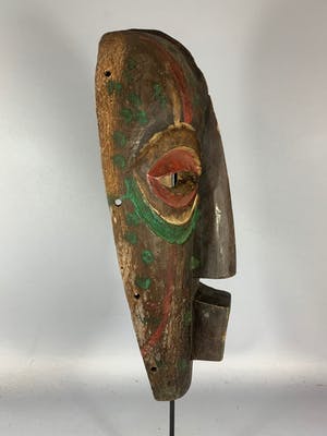 Luba - Tribal used African mask from the Luba - Congo. kopen? Bied vanaf 45!