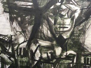 Huug Pleysier - inkttekening kopen? Bied vanaf 45!