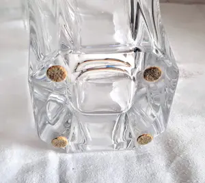 Sevres - Kristall Vase sechseckig Transparent von Sevres France kopen? Bied vanaf 120!