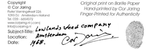 Cor Jaring - Lowlands weed company kopen? Bied vanaf 275!