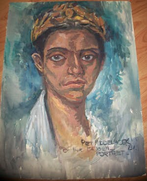 Piet Middelhoek - Portret "Naar Fajoem kopen? Bied vanaf 75!