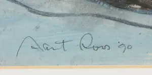 Aart Roos - Gemengde techniek, Zonder titel - Ingelijst kopen? Bied vanaf 50!