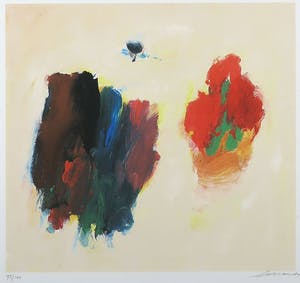 Eugene Brands - Zeefdruk, Zonder titel - Ingelijst kopen? Bied vanaf 250!