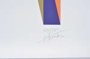 Pal Horvath - Zeefdruk - Gesigneerd - 54x42 cm - 1977 kopen? Bied vanaf 75!