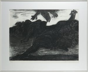 Jan Sierhuis - Litho, Zonder titel - Ingelijst kopen? Bied vanaf 1!