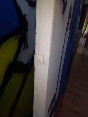 Herman Brood - schilderij, Free Record Fame, 190 x 190 cm + HB-M Certificaat, TOPWERK kopen? Bied vanaf 4500!