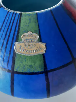 Bodo Mans - Bodo Mans vaas Dekor Reims uit 1960 kopen? Bied vanaf 75!