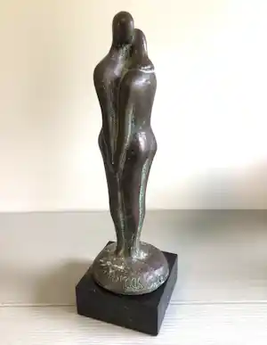 Pieter Kortekaas - “ Liefdespaar “. zeldzaam verkocht voor € 149!