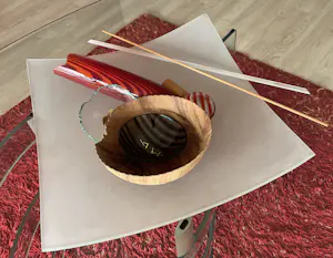 Frank van den Ham - “ BANTEN “ Unique glassculptuur Frank van den Ham kopen? Bied vanaf 299!