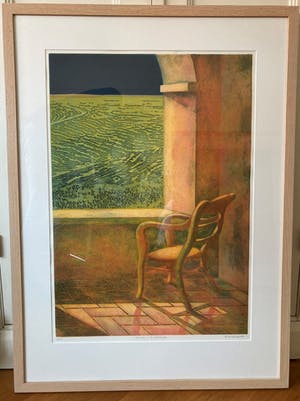 Elmar Gille - Ets, Epiloog - La Partenza Ingelijst (Groot) kopen? Bied vanaf 130!