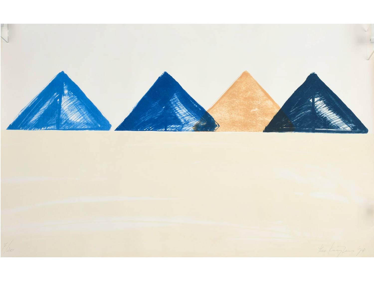 Theo Kuijpers - Vier driehoeken kopen? Bied vanaf 100!