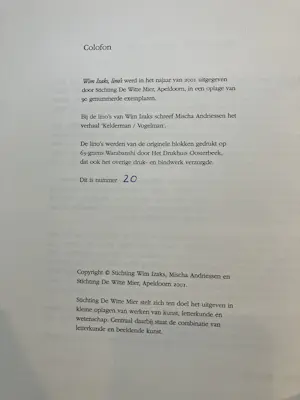 Wim Izaks - ‘Lino’s’ boekwerk met 25 linosneden kopen? Bied vanaf 75!