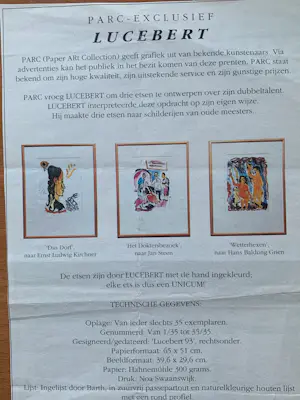 Lucebert - Het Doktersbezoek naar Jan Steen kopen? Bied vanaf 240!