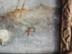 Niet of onleesbaar gesigneerd - Hollands winterlandschap met boer en kar kopen? Bied vanaf 1!