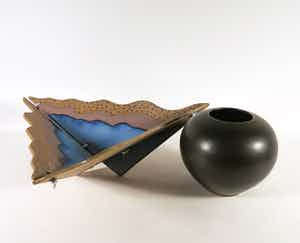 Niet of onleesbaar gesigneerd - Lot van keramieken objecten verkocht voor € 1!