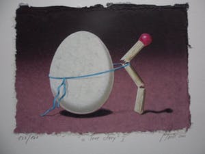 Sharon Amir - Zeefdruk. Titel: “ A Love story 1 “. kopen? Bied vanaf 30!