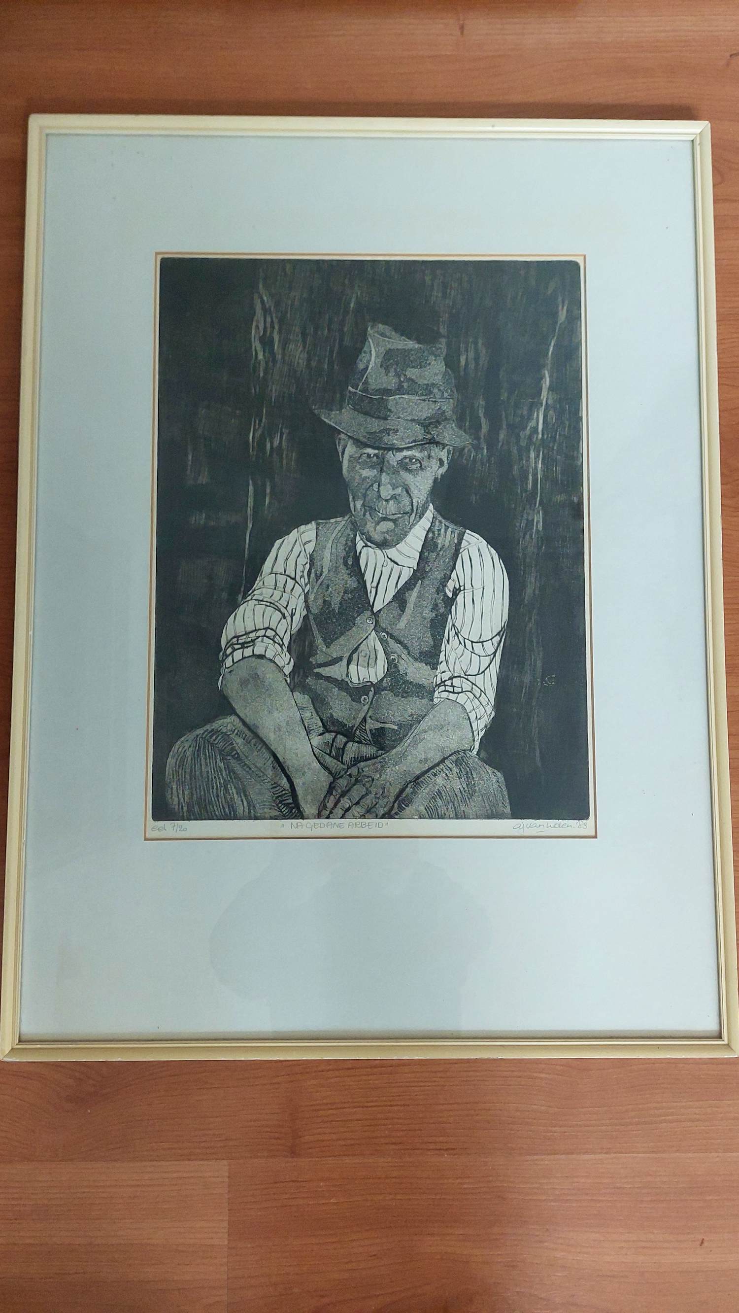 Buy Anneke van Uden - " NAGEDANE ARBEID "? Bid from 90!