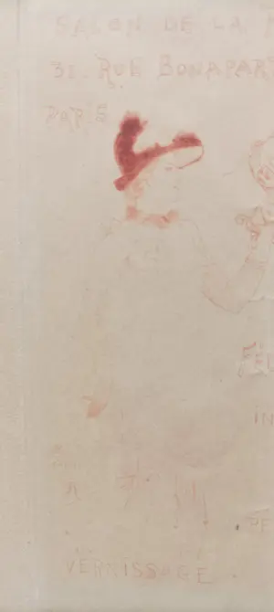 Felicien Rops - Invitation pour Vernissage kopen? Bied vanaf 75!