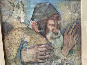 Nikolaas Eekman - Portret van oude man met witte baard en hoofdkapje. kopen? Bied vanaf 4000!