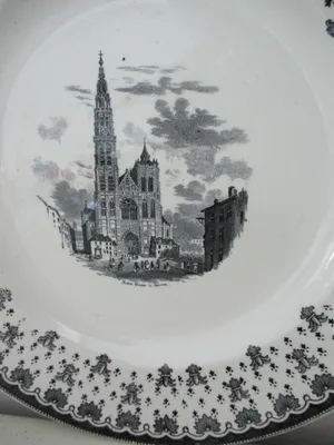 Villeroy en Boch - 3 borden Boch Freres - La Louviere kopen? Bied vanaf 50!