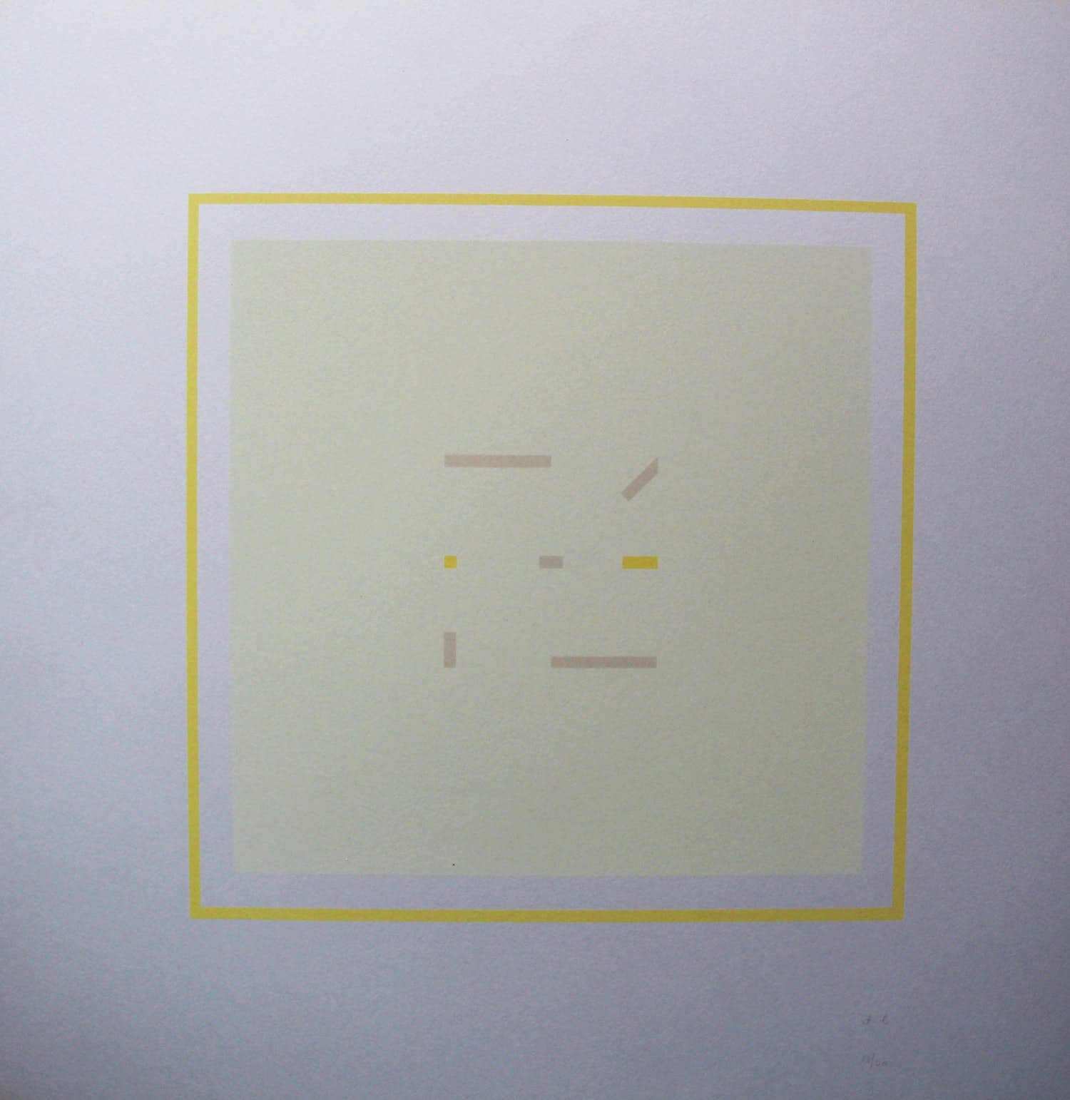 antonio calderara ポスター Antonio Calderara Exhibition Poster - Kunstverein