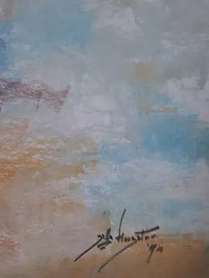 Jelle Hoogstra - Vrolijk strand tafereel kopen? Bied vanaf 79!