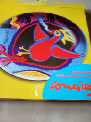 Corneille - Vuurvogel- Het originele keramische bord kopen? Bied vanaf 40!
