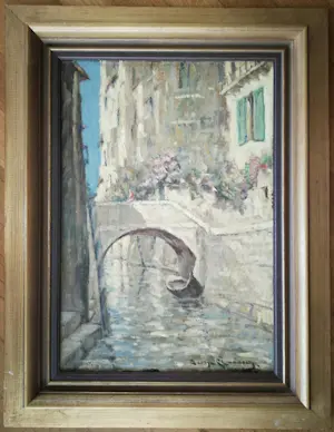 George Claessen - Schilderij Venetie kopen? Bied vanaf 125!