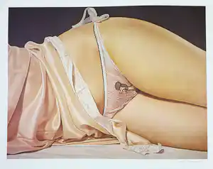 John Kacere - Litho, Poodle Panties verkauft für € 80!