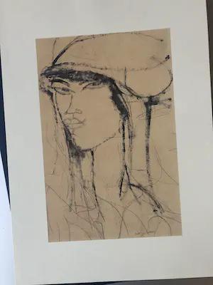 Buy Amedeo Modigliani - L’ange au visage grave? Bid from 1!
