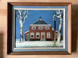 Dolf Henkes - Rode boerderij in Groningen vendu pour 223€ !