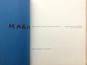 Marino Marini - Abrams NY 1960 - "Graphic Work and Paintings" - Plus 2 - Totaal 3 boeken kopen? Bied vanaf 65!