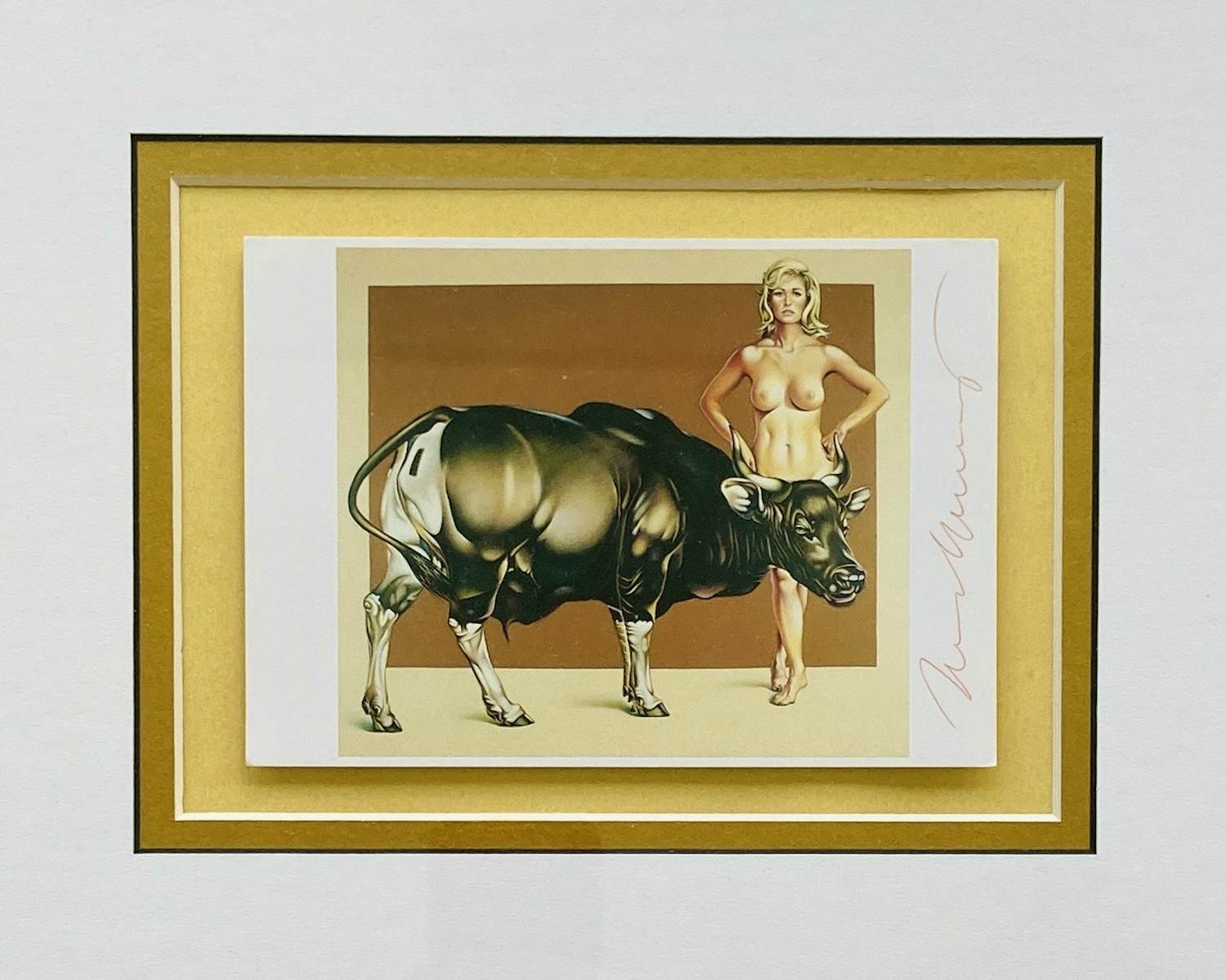 Mel Ramos - Banting 1971 - handgesigneerd ingelijst. kopen? Bied vanaf 250!