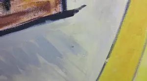 Aart Prins - Acryl op doek, Trapezium in landschap I (Groot) kopen? Bied vanaf 100!