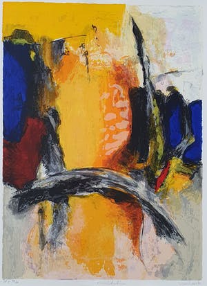 Hans Vanhorck - Litho | Meditation | Ingelijst kopen? Bied vanaf 65!