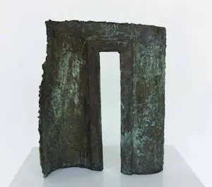 Cor Litjens - Bronzen beeld, Poort kopen? Bied vanaf 350!