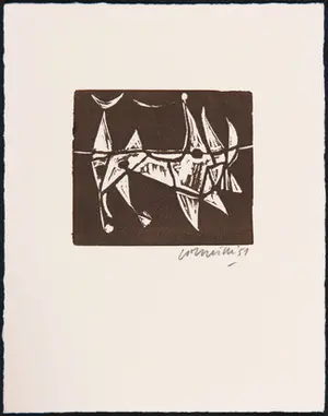 Corneille - Litho, Zonder titel kopen? Bied vanaf 100!