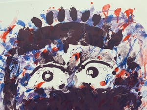 Jef Diederen - kleurenlitho - zonder titel - 1993 kopen? Bied vanaf 75!
