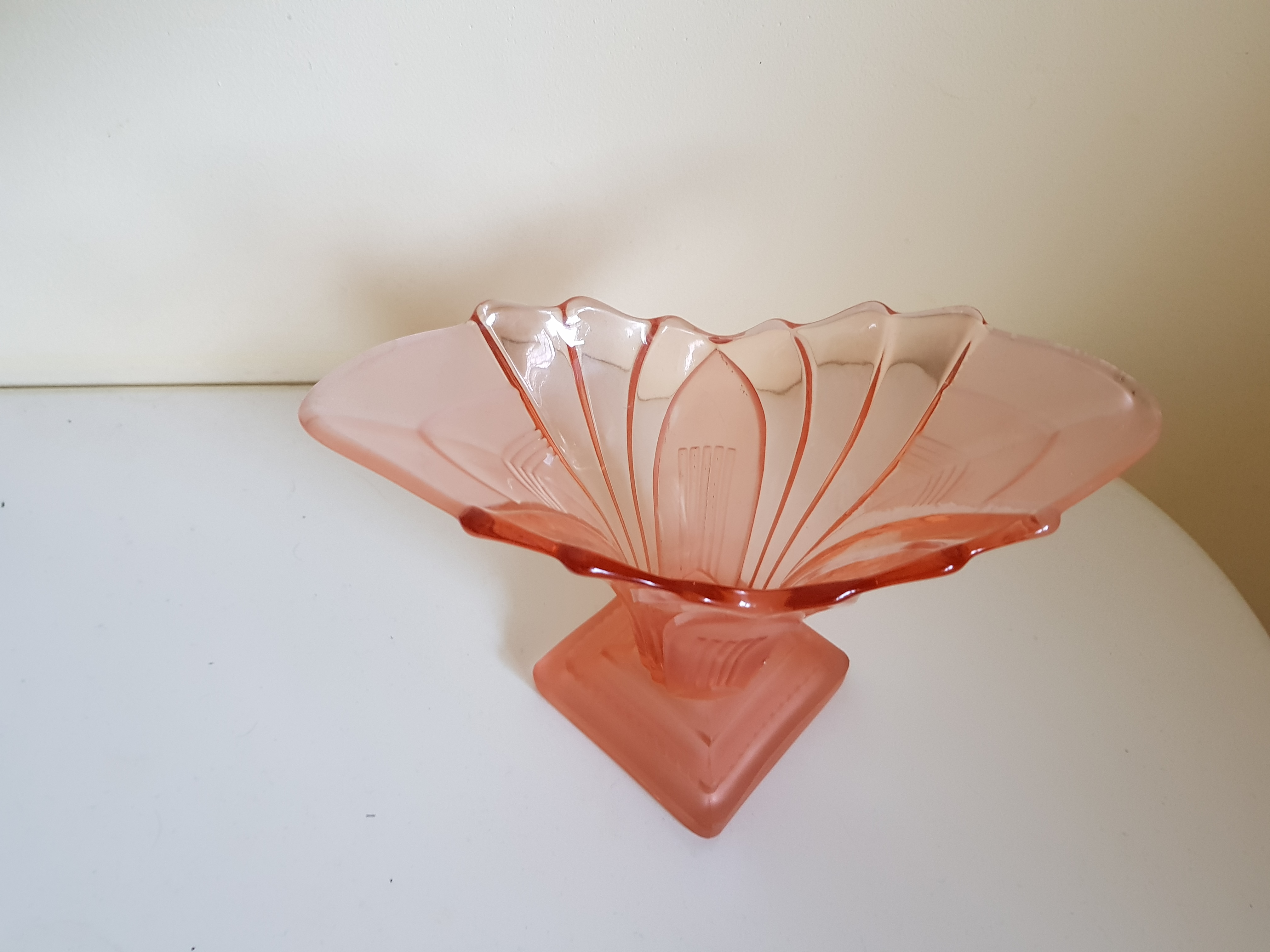 Walther glas - Rose persglazen vaas kopen? Bied vanaf 20!